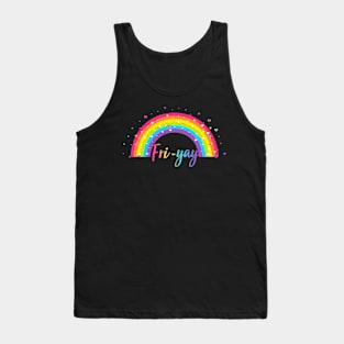 Happy Fri-Yay Friday Lovers Tank Top